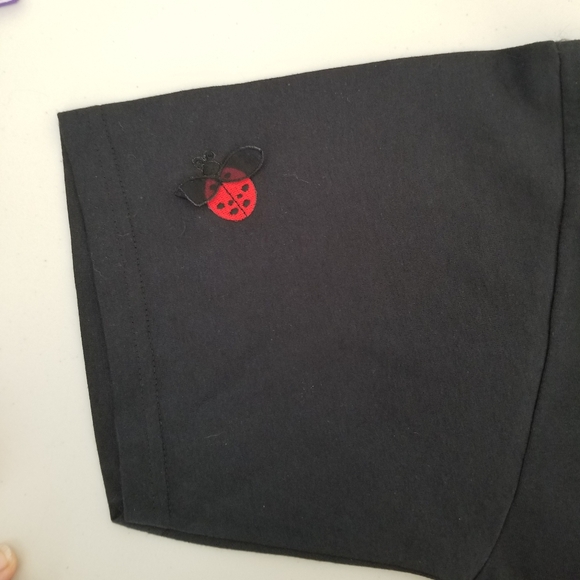 Vintage Black Ladybug T-shirt Size Large - Picture 7 of 12